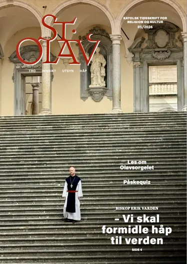 Forsiden av St. Olav katolsk tidsskrift 1-2026