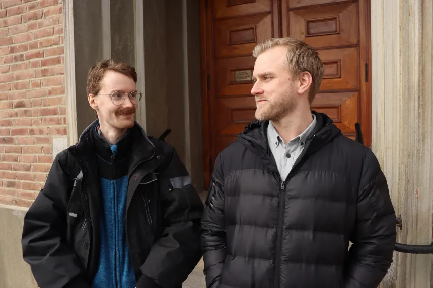 Ståle Dammen Ek og Eirik Antero Wedul