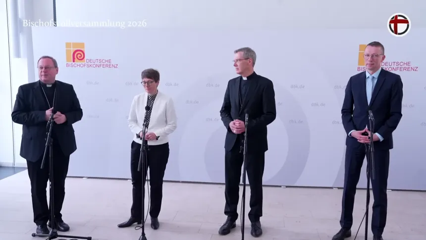 Sekretariatet for Den tyske bispekonferanse på en pressekonferanse